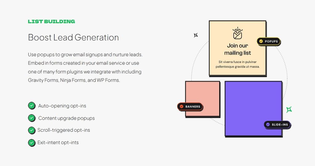 WP Popup Maker Popup Plugin